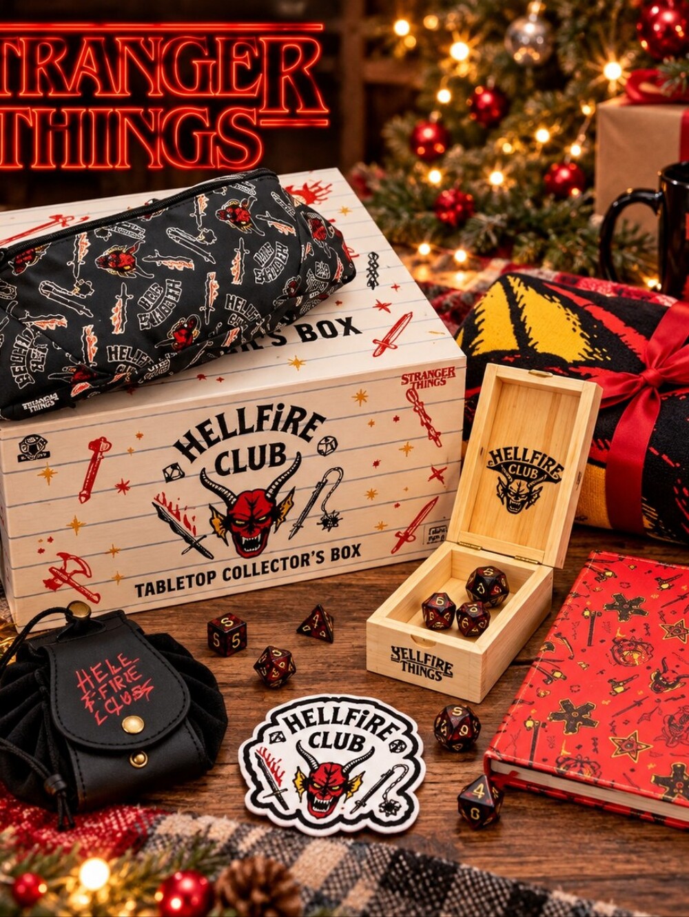 Stranger Things Tabletop Collectors Box NWT